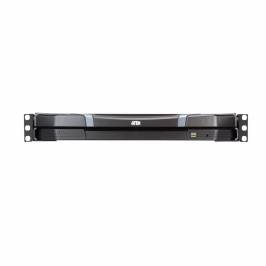 Ultra Short Depth Dual Rail WideScreen LCD Console (USB, HDMI / DVI / VGA)