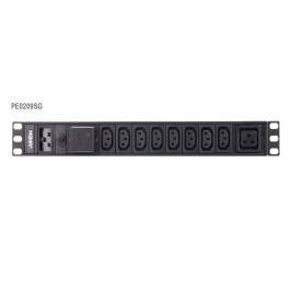 Basic 1U PDU with surge protections