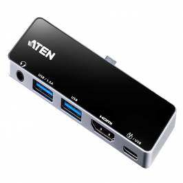 USB-C Travel Dock with Power Pass-Through