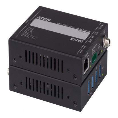 4-Port USB 3.2 Gen 1 Cat 6A Extender (up to 100 m)  UCE33100